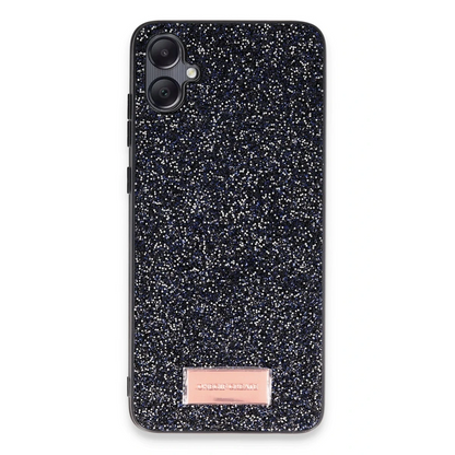 Onegif Samsung Galaxy A05 Bright Simli Kapak - Siyah