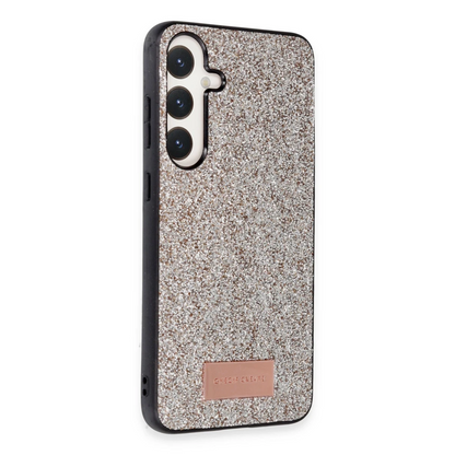 Onegif Samsung Galaxy A05S Bright Simli Kapak - Gold