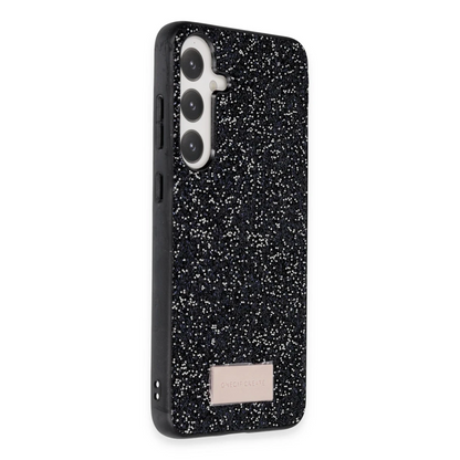 Onegif Samsung Galaxy A05S Bright Simli Kapak - Siyah