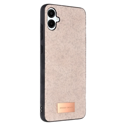 Onegif Samsung Galaxy A06 Bright Simli Kapak - Pembe
