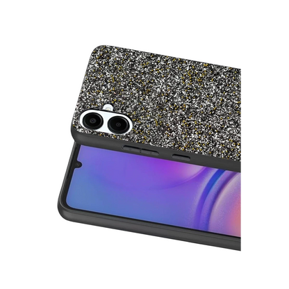 Onegif Samsung Galaxy A07 4G Bright Simli Kapak - Gold