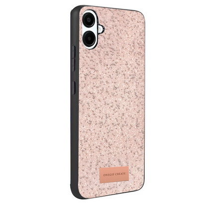 Onegif Samsung Galaxy A07 4G Bright Simli Kapak - Pembe