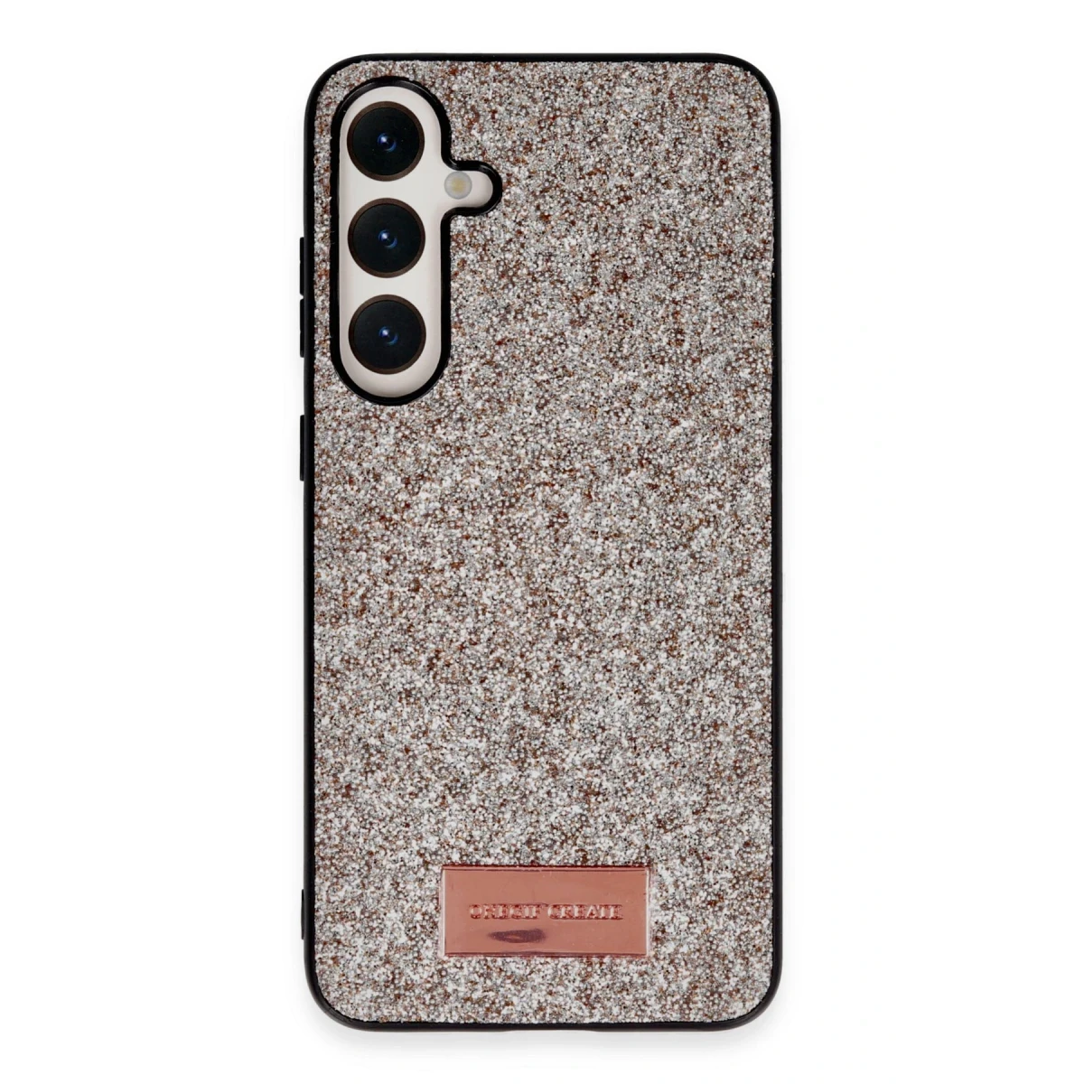 Onegif Samsung Galaxy A34 5G Bright Simli Kapak - Gold