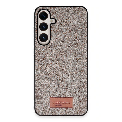 Onegif Samsung Galaxy A34 5G Bright Simli Kapak - Gold