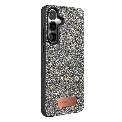 Onegif Samsung Galaxy A37 5G Bright Simli Kapak - Gold