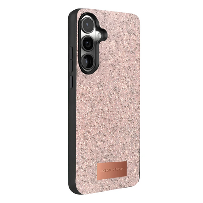 Onegif Samsung Galaxy A37 5G Bright Simli Kapak - Pembe