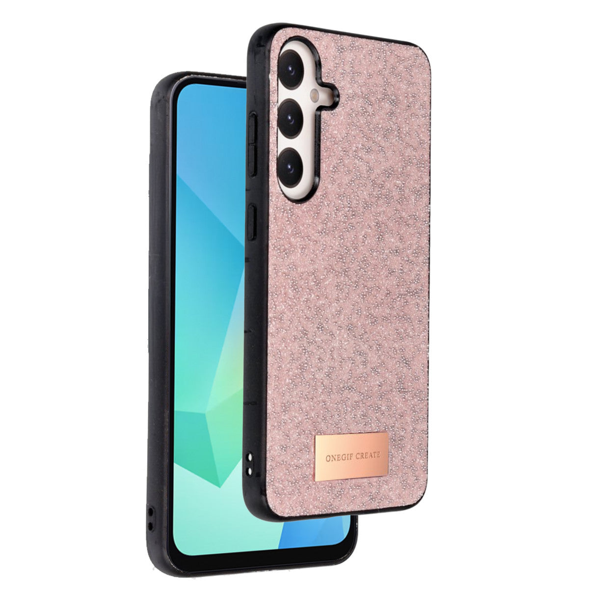 Onegif Samsung Galaxy A56 Bright Simli Kapak