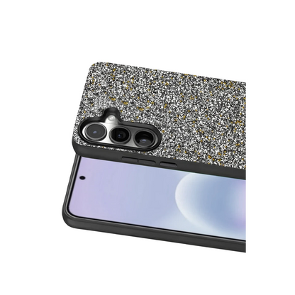Onegif Samsung Galaxy A57 5G Bright Simli Kapak - Gold