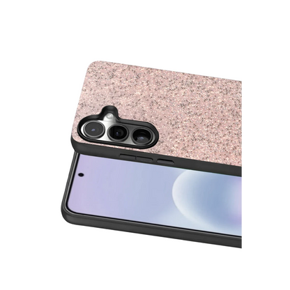 Onegif Samsung Galaxy A57 5G Bright Simli Kapak - Pembe