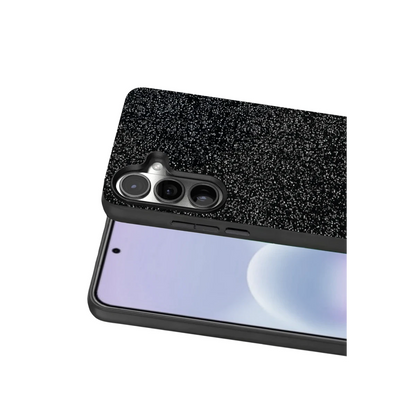 Onegif Samsung Galaxy A57 5G Bright Simli Kapak - Siyah