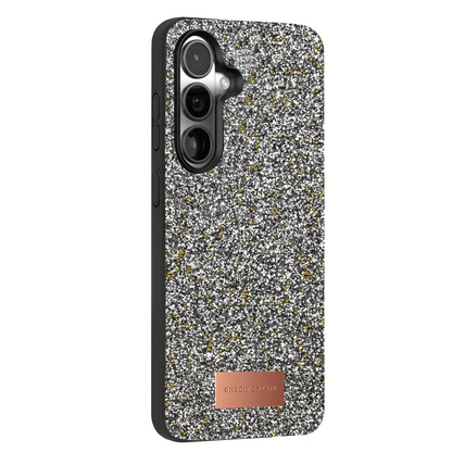 Onegif Samsung Galaxy S24 Bright Simli Kapak - Gold