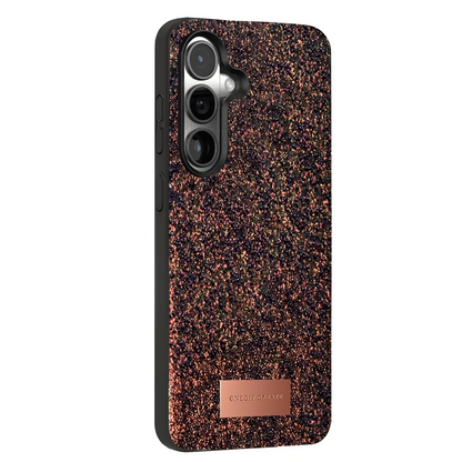 Onegif Samsung Galaxy S24 FE Bright Simli Kapak - Derin Mor
