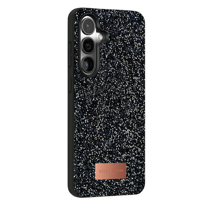 Onegif Samsung Galaxy S24 Plus Bright Simli Kapak - Siyah
