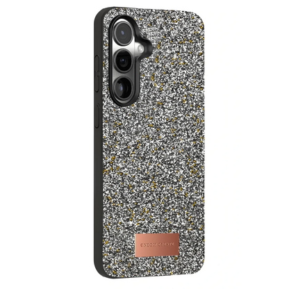 Onegif Samsung Galaxy S25 Plus Bright Simli Kapak - Gold