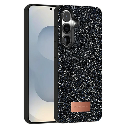 Onegif Samsung Galaxy S25 Plus Bright Simli Kapak - Siyah