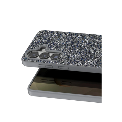 Onegif Samsung Galaxy S26 Plus Bright Simli Kapak - Gümüş