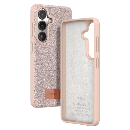 Onegif Samsung Galaxy S26 Plus Bright Simli Kapak - Pembe