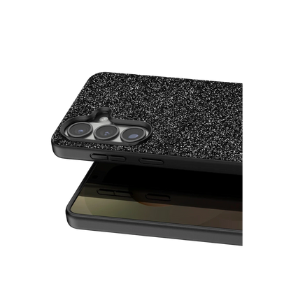 Onegif Samsung Galaxy S26 Plus Bright Simli Kapak - Siyah