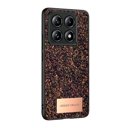 Onegif Xiaomi Mi 14T Pro Bright Simli Kapak - Derin Mor