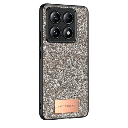 Onegif Xiaomi Mi 14T Pro Bright Simli Kapak