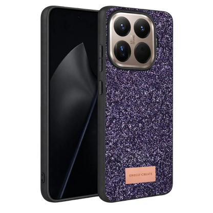 Onegif Xiaomi Mi 15T Pro Bright Simli Kapak - Derin Mor