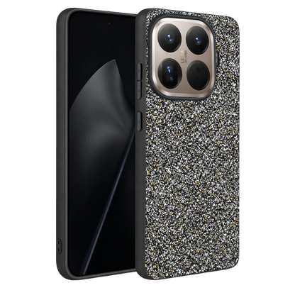Onegif Xiaomi Mi 15T Pro Bright Simli Kapak - Gold