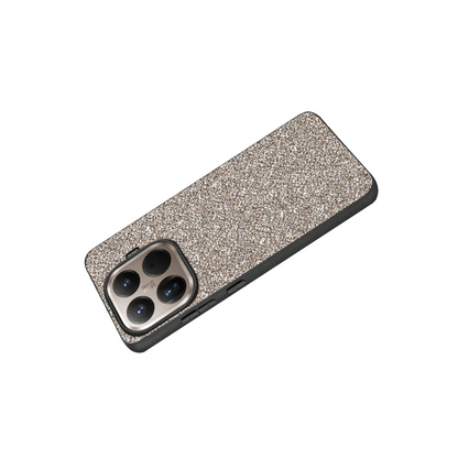 Onegif Xiaomi Mi 15T Pro Bright Simli Kapak - Gümüş