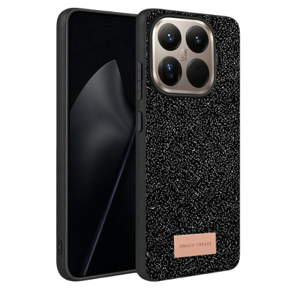 Onegif Xiaomi Mi 15T Pro Bright Simli Kapak - Siyah