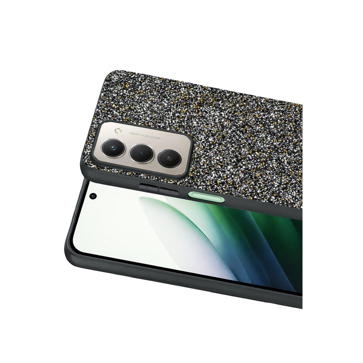Onegif Xiaomi Redmi 15 4G Bright Simli Kapak