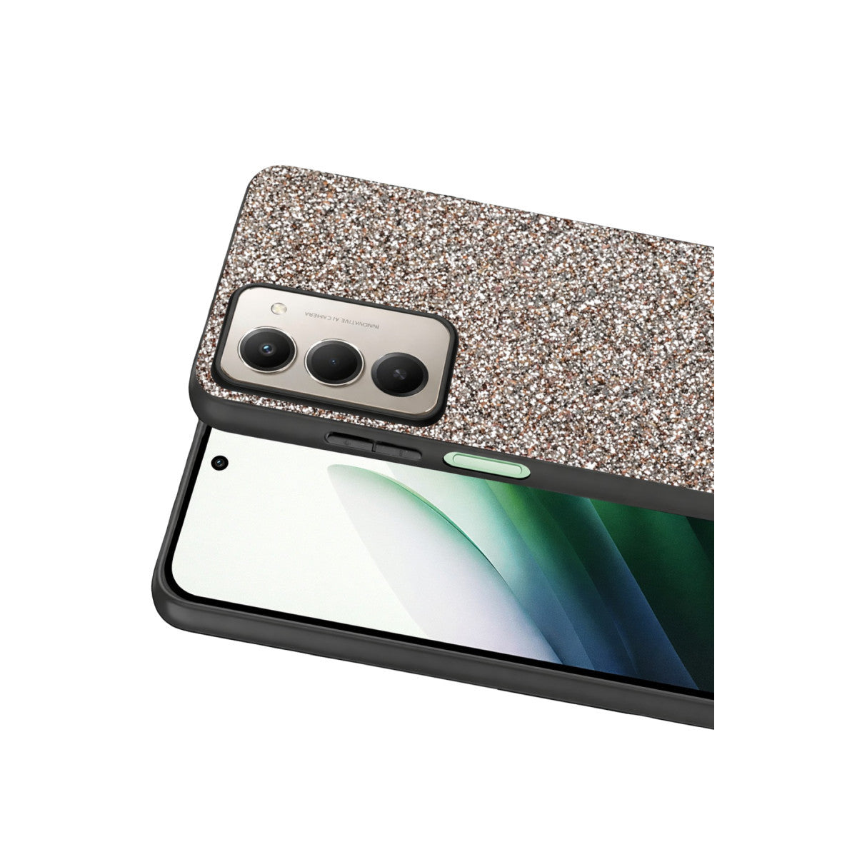 Onegif Xiaomi Redmi 15 4G Bright Simli Kapak