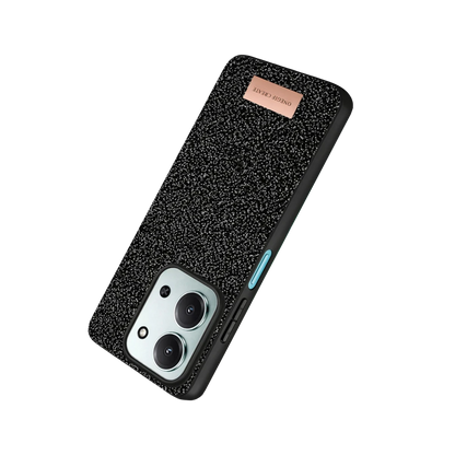 Onegif Xiaomi Redmi 15C 4G Bright Simli Kapak - Siyah