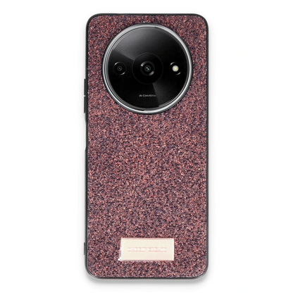 Onegif Xiaomi Redmi A3 4G Bright Simli Kapak - Derin Mor