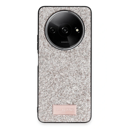 Onegif Xiaomi Redmi A3 4G Bright Simli Kapak - Gold