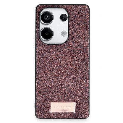 Onegif Xiaomi Redmi Note 13 Pro 4G Bright Simli Kapak - Derin Mor