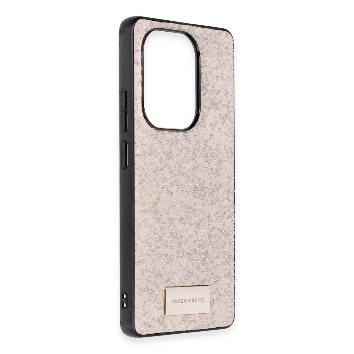 Onegif Xiaomi Redmi Note 13 Pro 4G Bright Simli Kapak - Pembe