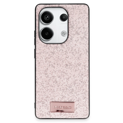 Onegif Xiaomi Redmi Note 13 Pro 4G Bright Simli Kapak - Pembe