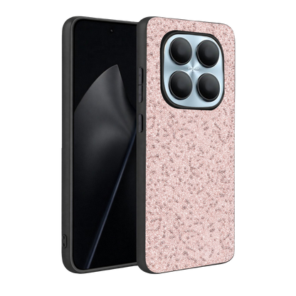 Onegif Xiaomi Redmi Note 15 4G Bright Simli Kapak - Pembe