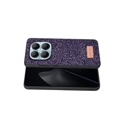 Onegif Xiaomi Redmi Note 15 Pro 4G Bright Simli Kapak - Derin Mor