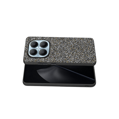 Onegif Xiaomi Redmi Note 15 Pro 4G Bright Simli Kapak - Gold