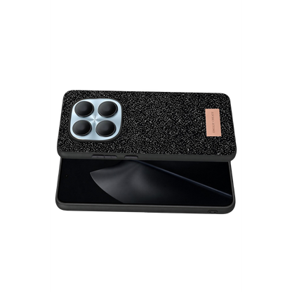 Onegif Xiaomi Redmi Note 15 Pro 4G Bright Simli Kapak - Siyah