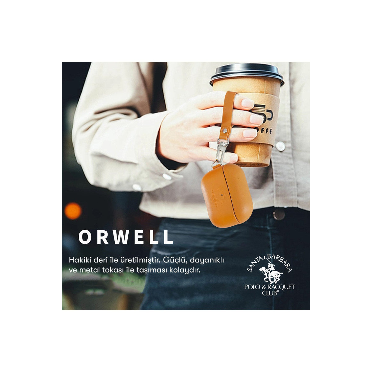 Santa Barbara Polo Racquet Club Apple Airpods Pro (1.nesil) Orwell Kılıf