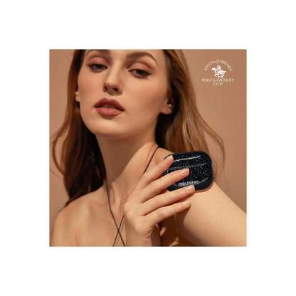 Santa Barbara Polo Racquet Club Apple Airpods Pro 2 (2.nesil) Aurora Simli Kılıf - Beyaz
