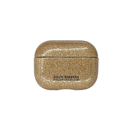 Santa Barbara Polo Racquet Club Apple Airpods Pro 2 (2.nesil) Aurora Simli Kılıf - Gold