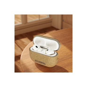 Santa Barbara Polo Racquet Club Apple Airpods Pro 2 (2.nesil) Aurora Simli Kılıf - Gold