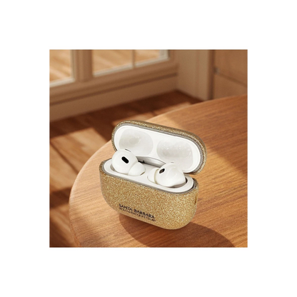 Santa Barbara Polo Racquet Club Apple Airpods Pro 2 (2.nesil) Aurora Simli Kılıf - Gümüş