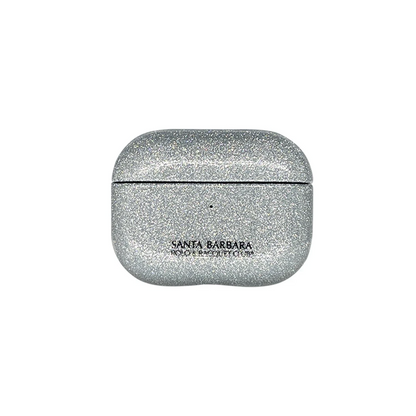 Santa Barbara Polo Racquet Club Apple Airpods Pro 2 (2.nesil) Aurora Simli Kılıf - Gümüş
