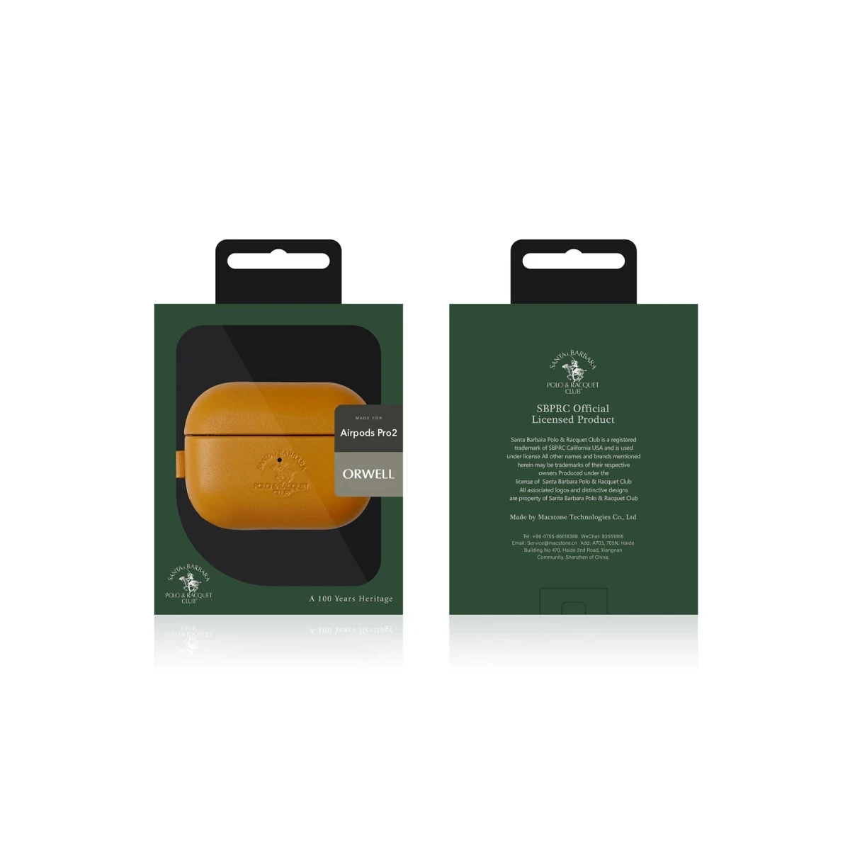Santa Barbara Polo Racquet Club Apple Airpods Pro 2 (2.nesil) Orwell Kılıf - Mor