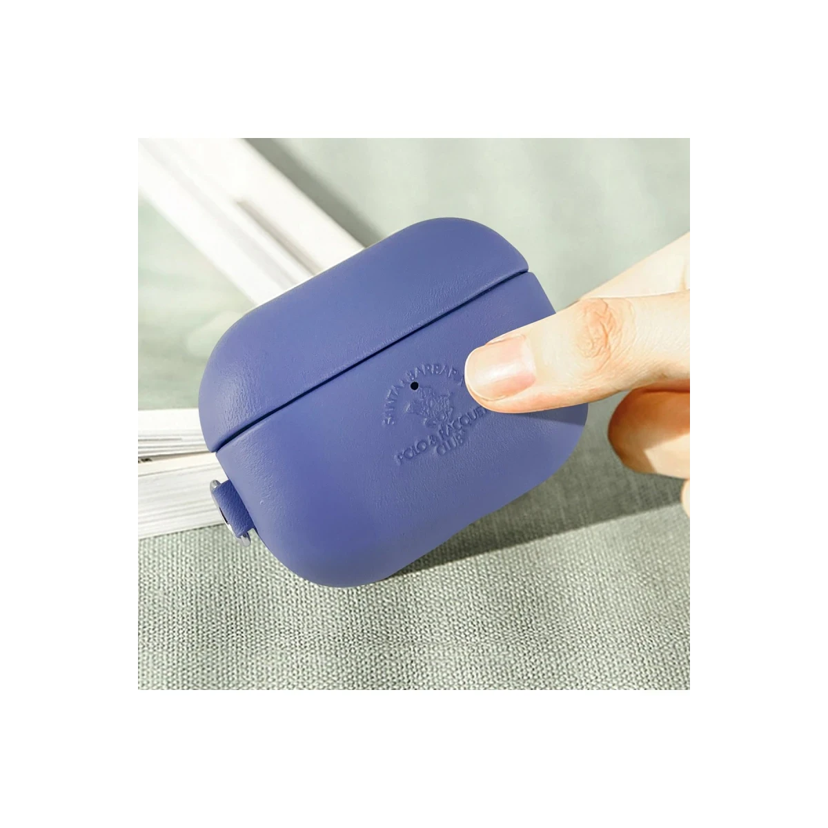 Santa Barbara Polo Racquet Club Apple Airpods Pro 2 (2.nesil) Orwell Kılıf - Mor
