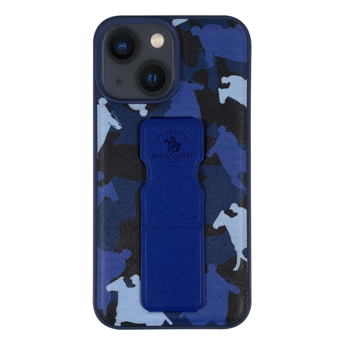 Santa Barbara Polo Racquet Club Apple iPhone 13 Enos Standlı Kapak - Lacivert