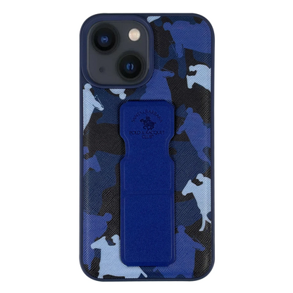 Santa Barbara Polo Racquet Club Apple iPhone 13 Enos Standlı Kapak - Lacivert